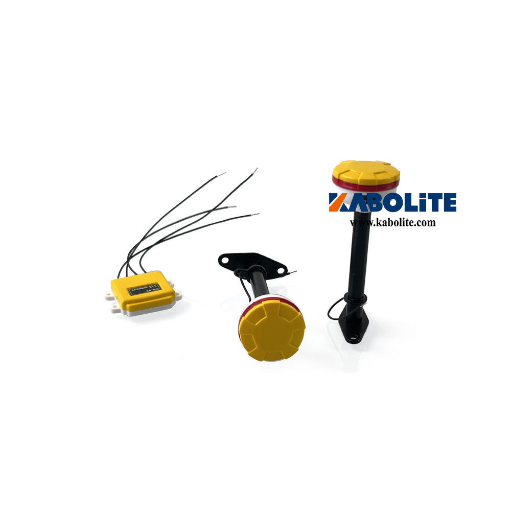 Connector Rotating Warning Light Controller Coarse Filter Upgraded Decorative GPS for 1/14 KABOLITE K970 RC Hydraulic Excavator