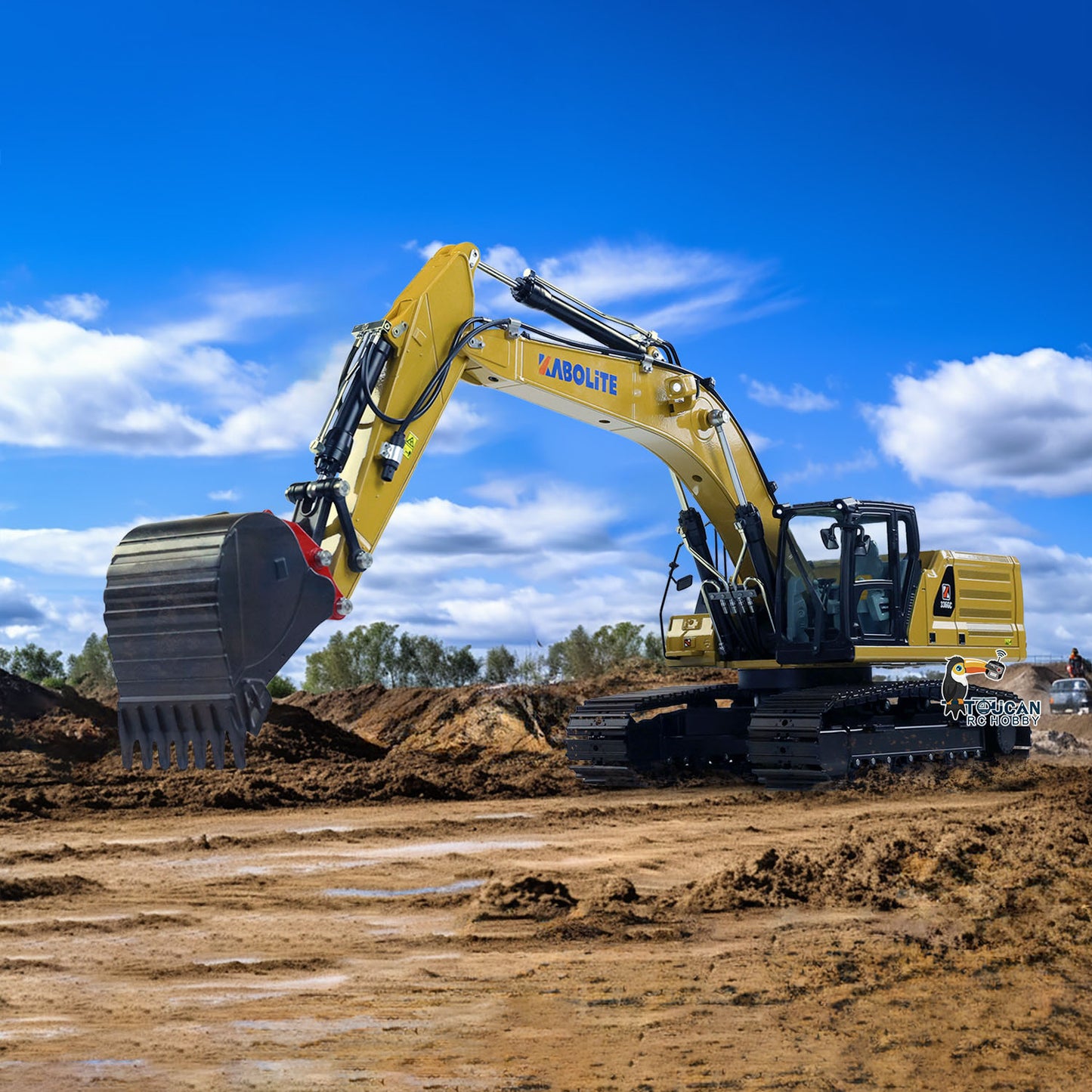 US Warehouse Kabolite K961 100S PRO 1/18 RC Hydraulic Excavator RTR Remote Control Digger Flysky ST8 Radio Electric Claw Hammer