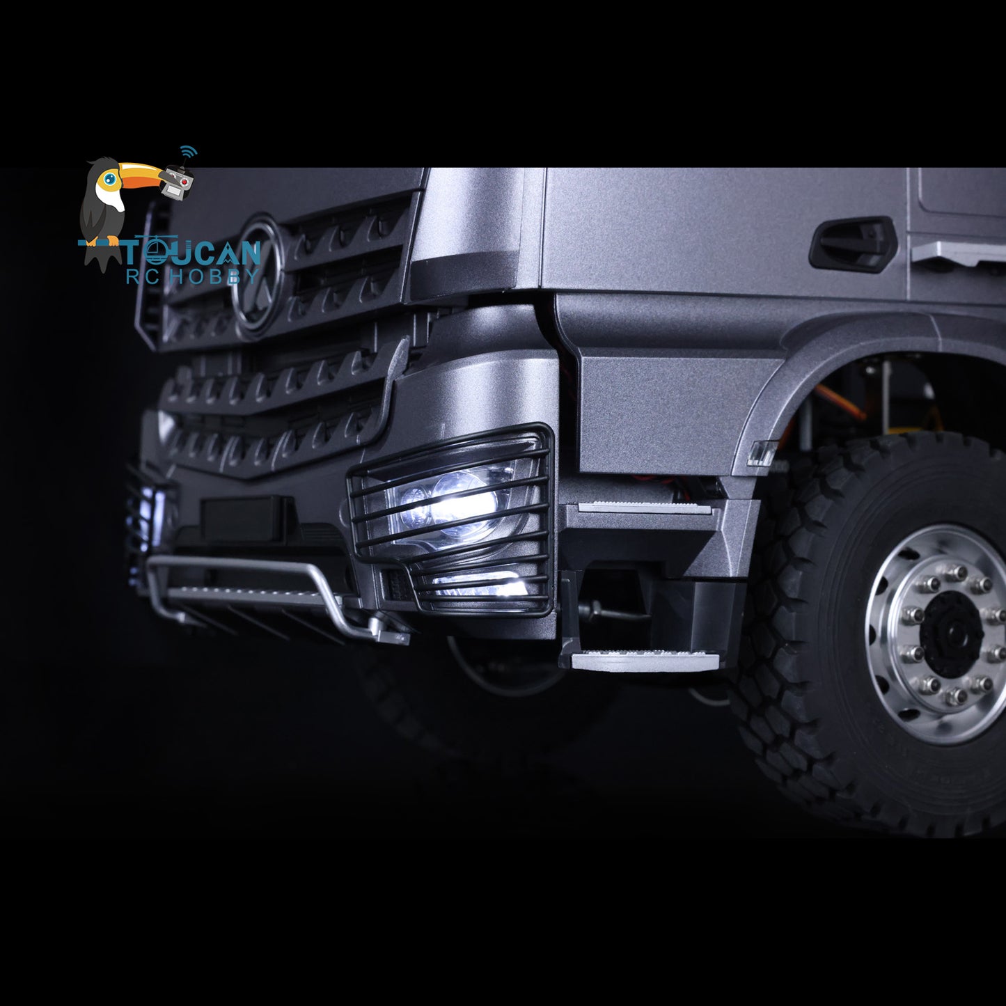 Kabolite 1/14 4*4 Metal RC Hydraulic Equipment RC Ready to Go Dumper K3362 Electric DIY Model Light System ESC Motor Servo ST8