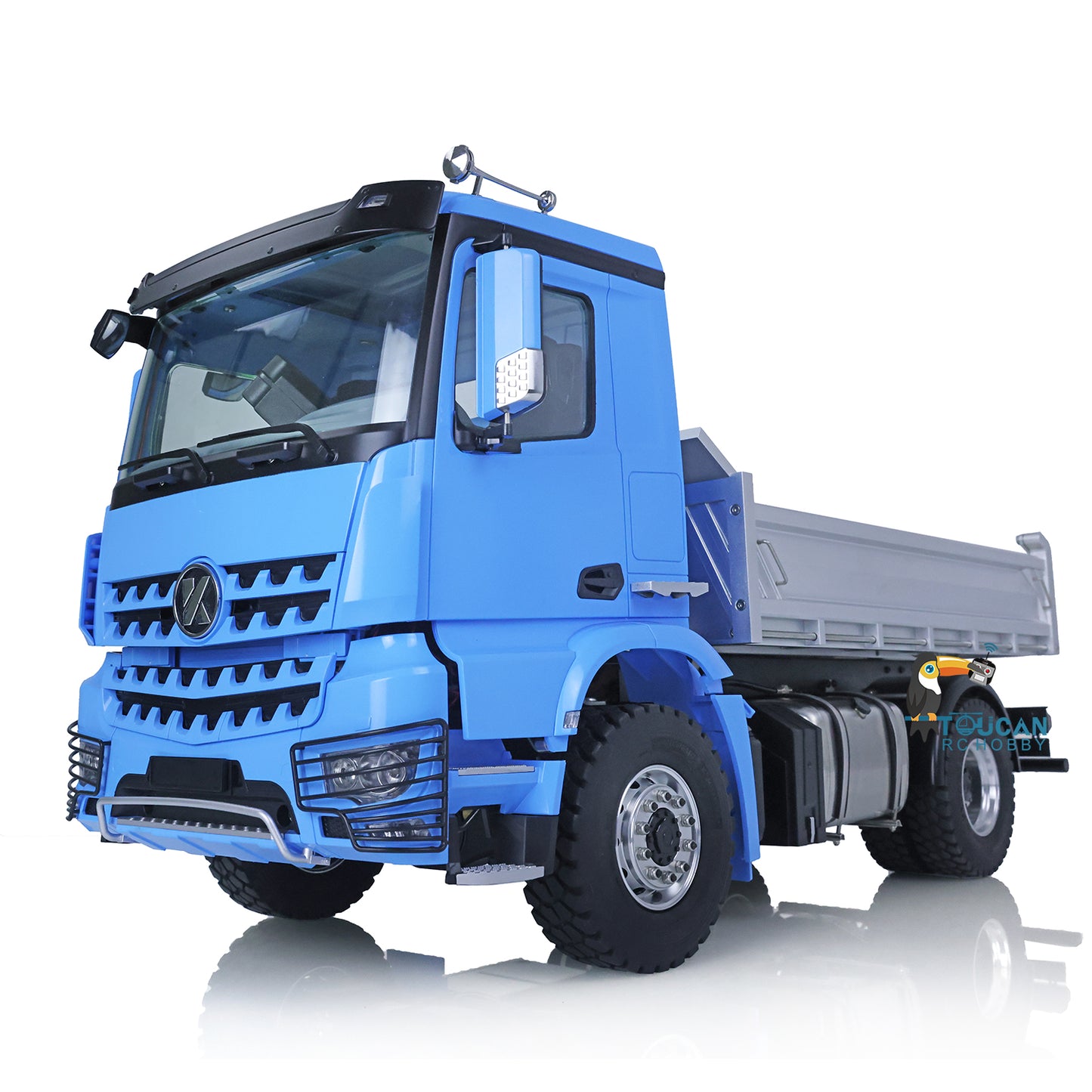 Kabolite 1/14 4*4 Hydraulic RC Dumper Tipper Model K3362 Dump Truck Ready to Run with 2Speed Gearbox Light Sound System