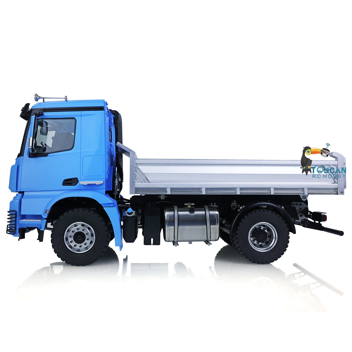 Kabolite 1/14 4*4 Hydraulic RC Dumper Tipper Model K3362 Dump Truck Ready to Run with 2Speed Gearbox Light Sound System