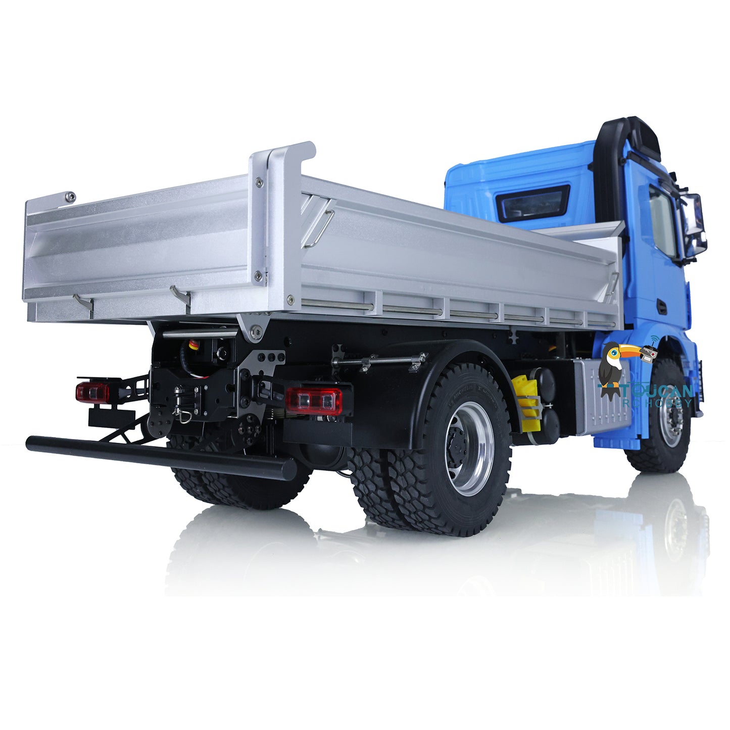 Kabolite 1/14 4*4 Hydraulic RC Dumper Tipper Model K3362 Dump Truck Ready to Run with 2Speed Gearbox Light Sound System