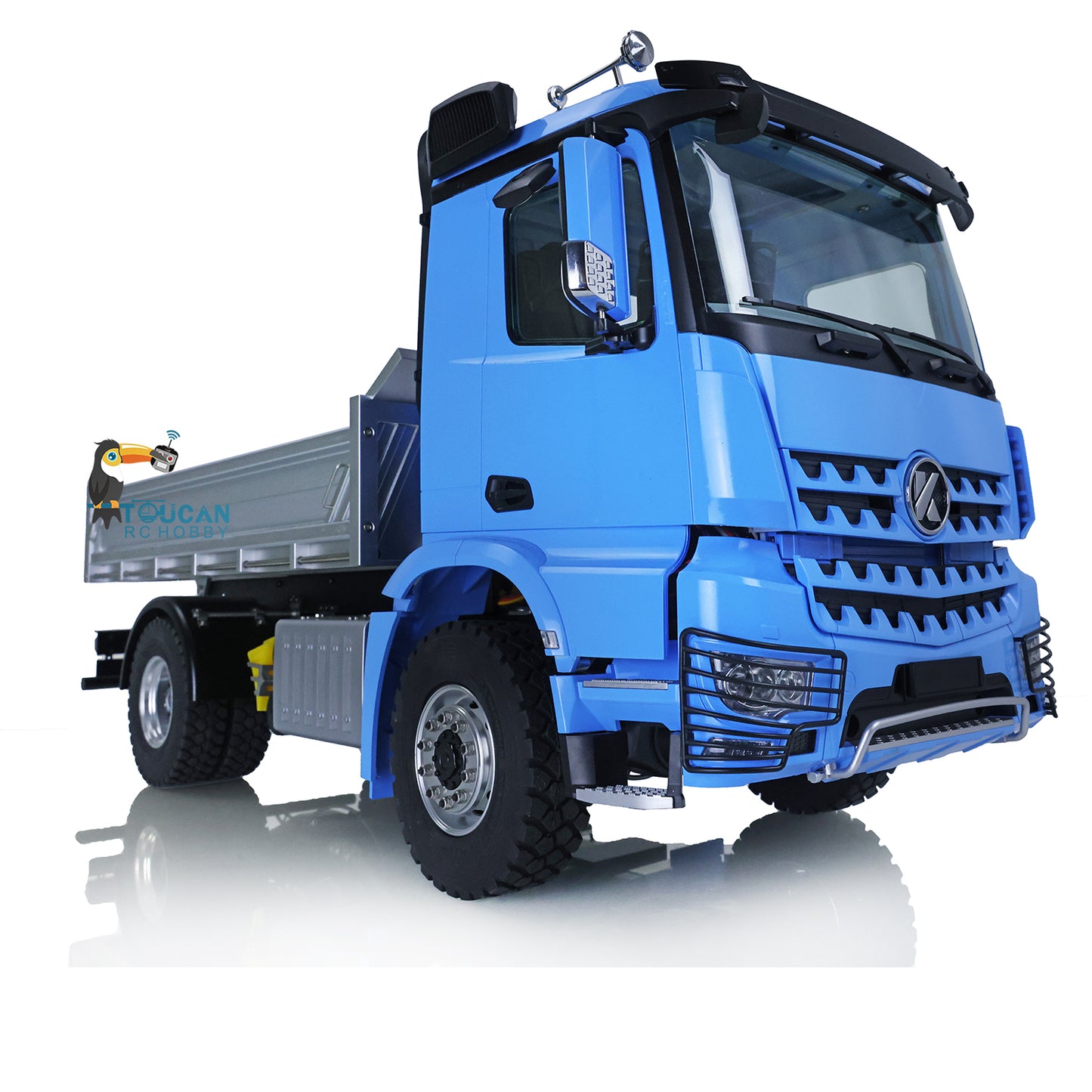 Kabolite 1/14 4*4 Hydraulic RC Dumper Tipper Model K3362 Dump Truck Ready to Run with 2Speed Gearbox Light Sound System