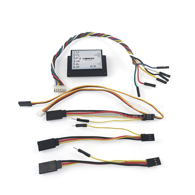 Driving Wheel Brushless Walking Control Rotary Motor ESC Board Sound System Speaker for 1/14 K970 Hydraulic RC Excavator DIY