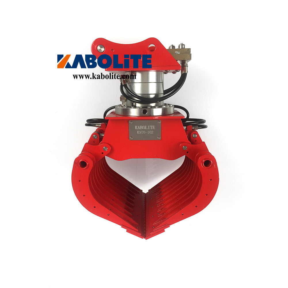 Metal Barrier Guard Curved Ripper Scarifier Claw Shear for Kabolite 1/14 K970 2.4G Hydraulic RC Excavator DIY Model Parts