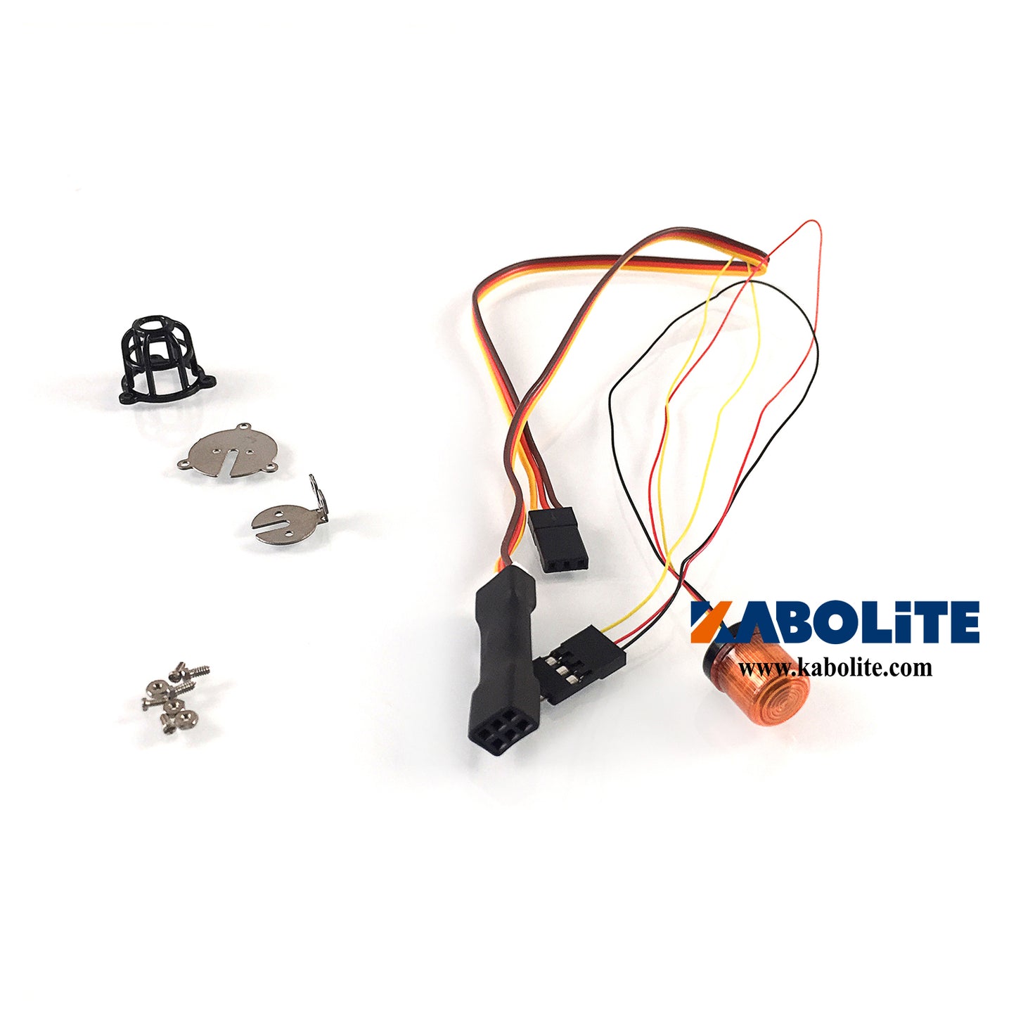 Filter Smoke Gearbox Unit GPS Valve ECS Guard Plate Board Warning Light Controller Motor Sound System for 1/14 K970 RC Digger
