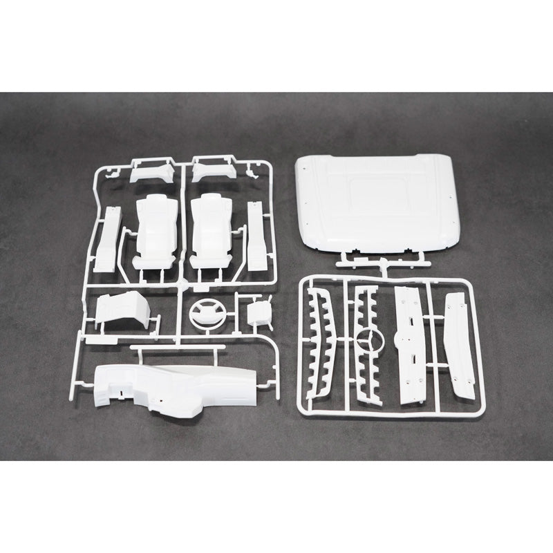 KABOLITE Painted Cabin Shell Kits for TAMIYA 1/14 LESUK3348 RC Dumper K3363 Radio Controlled Truck Hobby Model DIY Spare Parts For KABOLITE