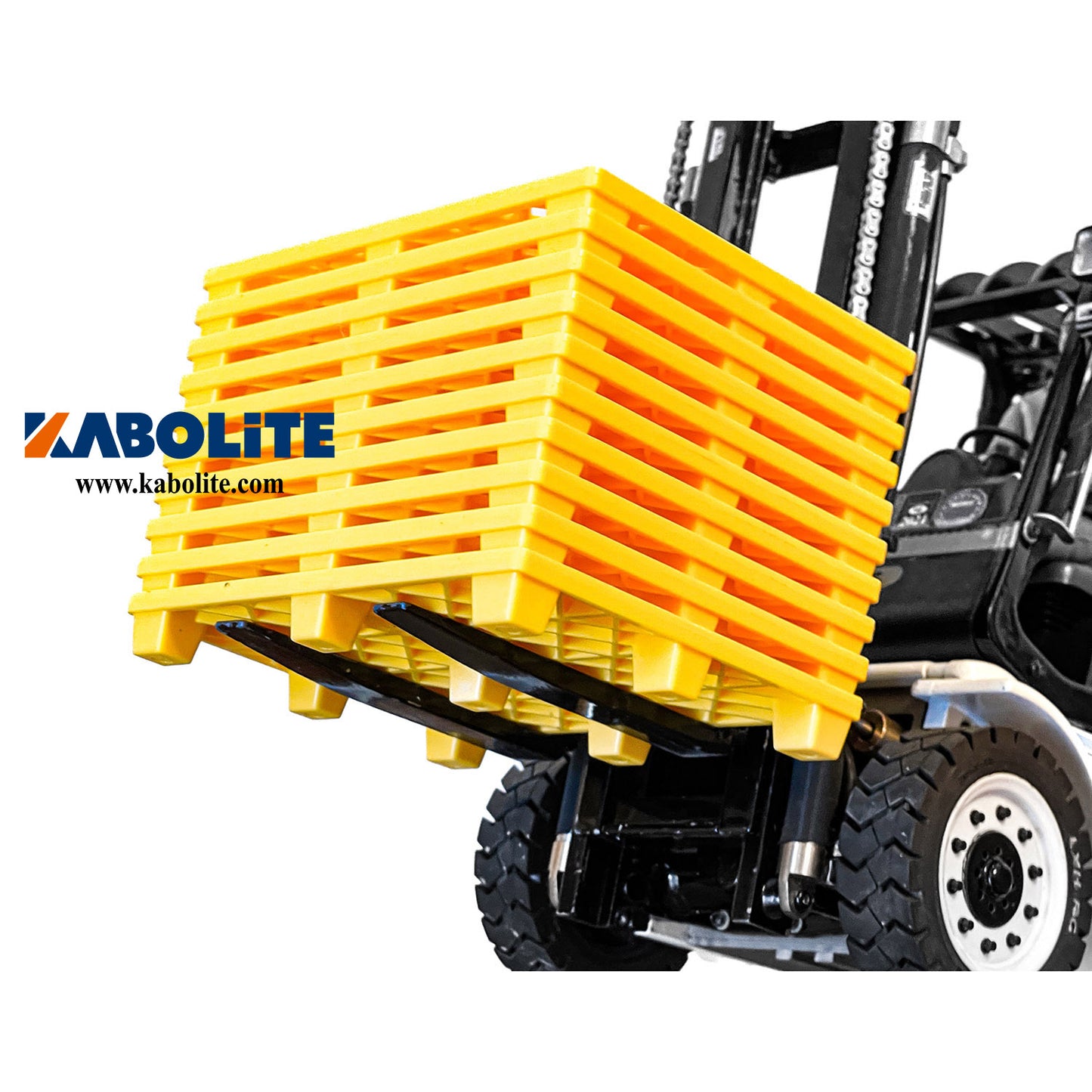 Kabolite 10pcs Pallets RC Car Accessories For TAMIYA Remote Control Trucks Forklift LESU 1/14 1/16 Truck RC Trucks For KABOLITE