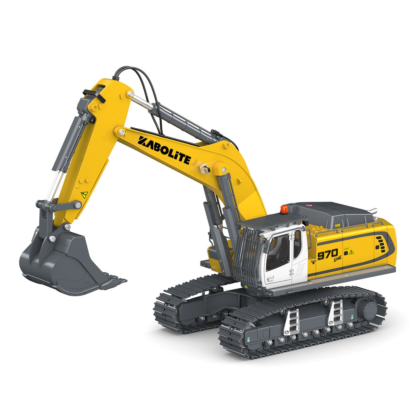 New Product! 1/18 Kabolite 5901 100S Electronic RC Excavator Flysky Remote Control Digger Engineering Vehicle Ripper Electric Ripper Hammer