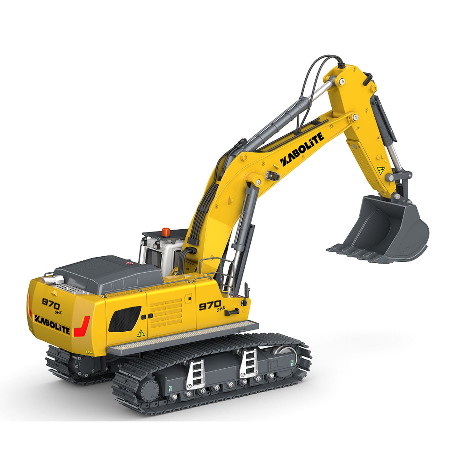 New Product! 1/18 Kabolite 5901 100S Electronic RC Excavator Flysky Remote Control Digger Engineering Vehicle Ripper Electric Ripper Hammer