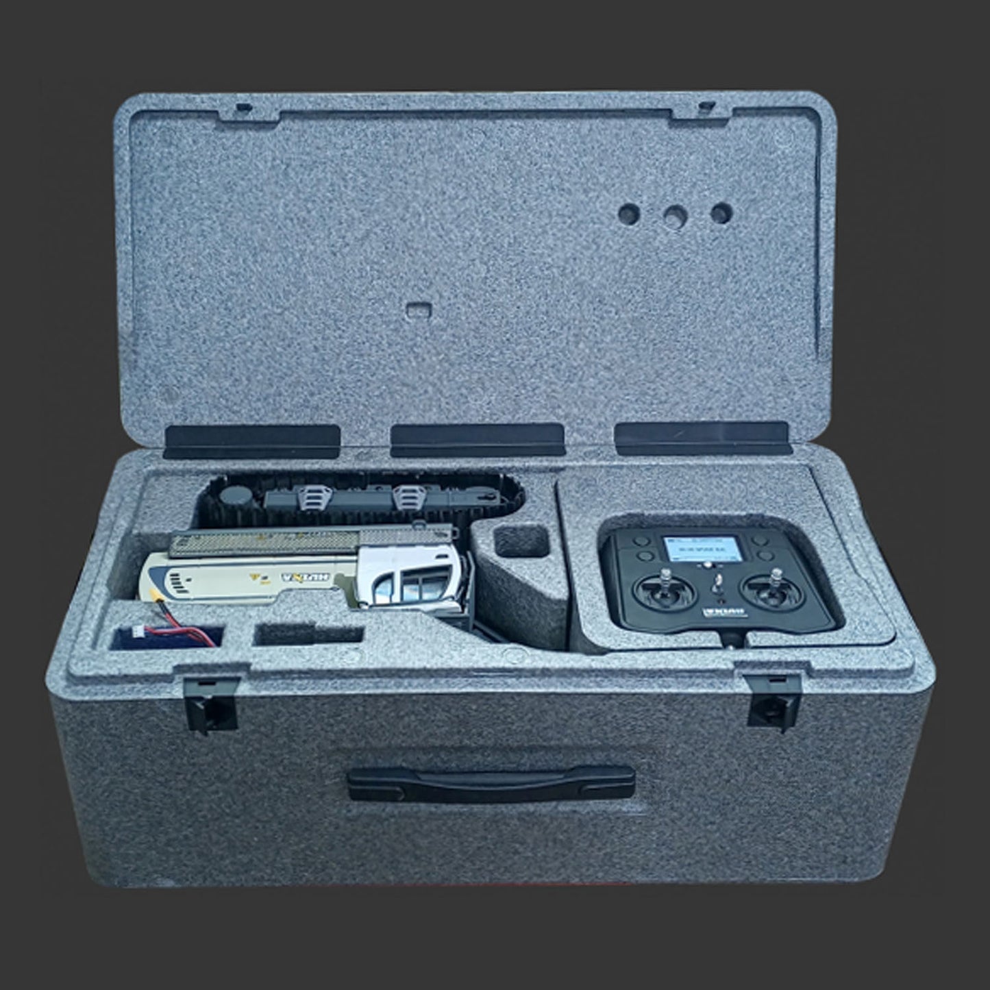 New Product! 1/18 Kabolite 5901 100S Electronic RC Excavator Flysky Remote Control Digger Engineering Vehicle Ripper Electric Ripper Hammer