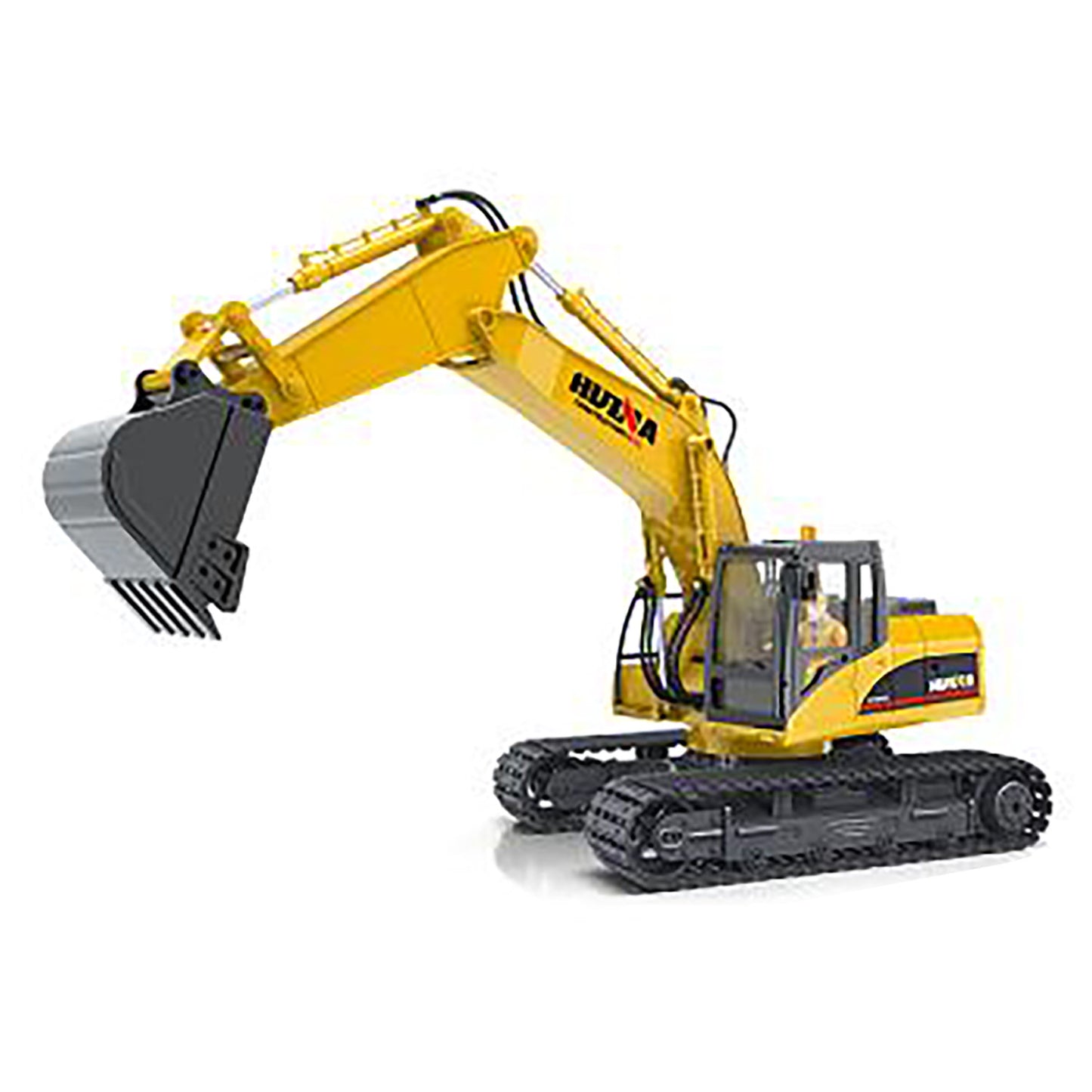 HUINA 1/14 RC Electric Excavator 1535 Remote Control Digger 15CH 2.4G Radio Finished Toy Model Battery Sound Light Effects