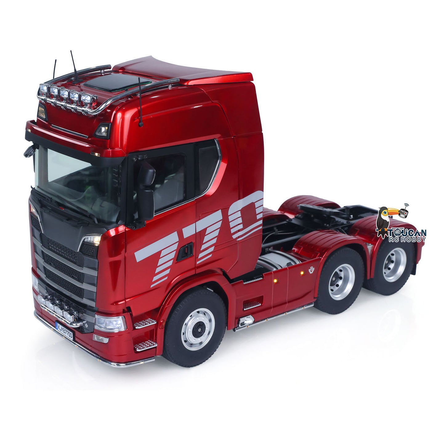 Fast Free Shipping for EU KABOLITE 1/14 770S 100 RC Tractor Truck 6x6 Remote Control Lorry Car 2Speed Gearbox Differential Lock Battery Radio RTR Model