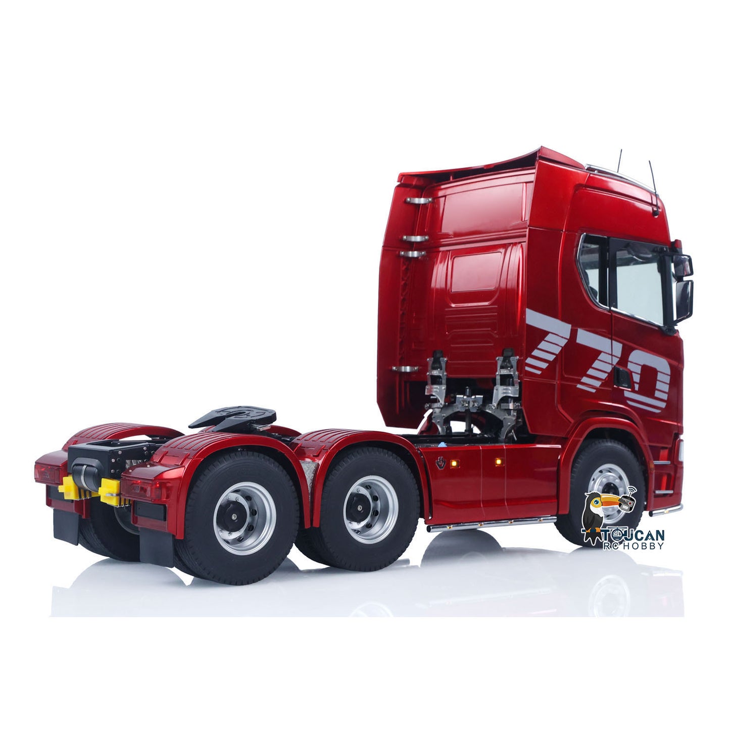 Fast Free Shipping for EU KABOLITE 1/14 770S 100 RC Tractor Truck 6x6 Remote Control Lorry Car 2Speed Gearbox Differential Lock Battery Radio RTR Model
