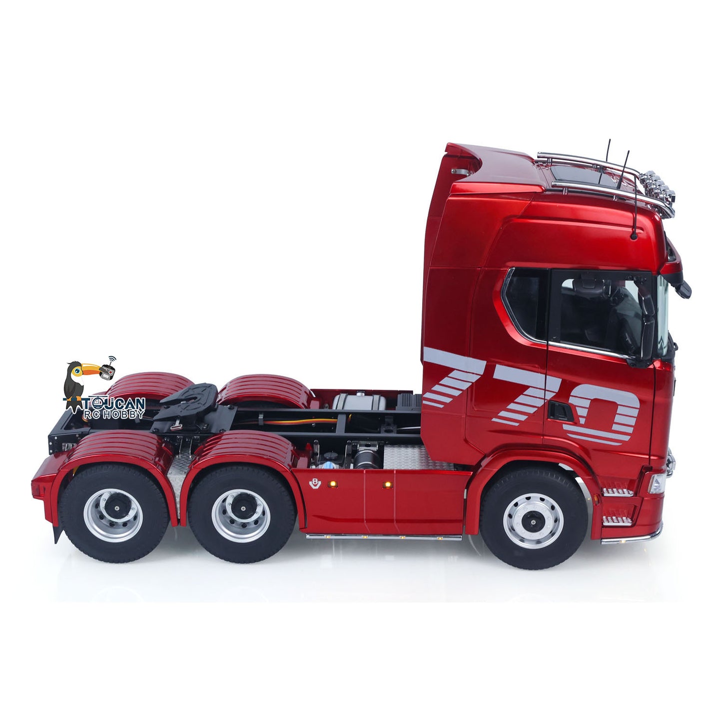 Fast Free Shipping for EU KABOLITE 1/14 770S 100 RC Tractor Truck 6x6 Remote Control Lorry Car 2Speed Gearbox Differential Lock Battery Radio RTR Model