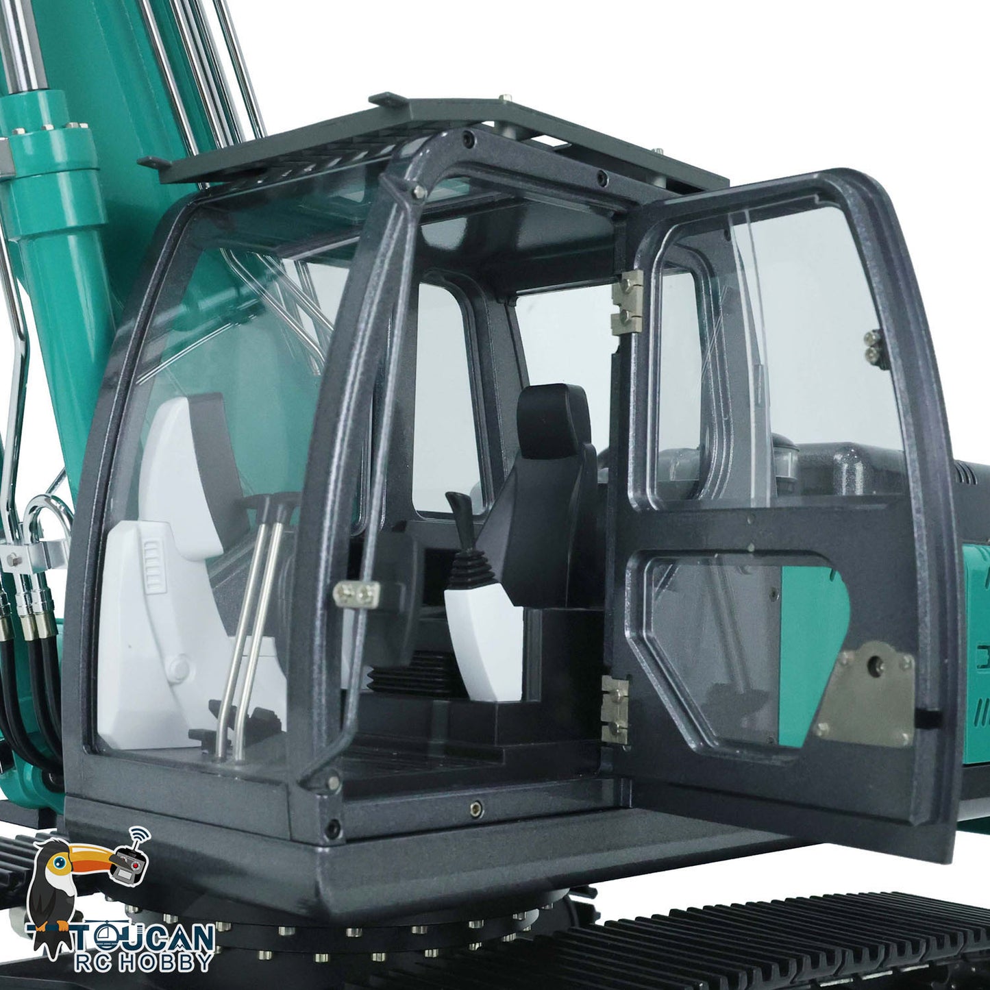 Kabolite 1/14 K350-200 RC Metal Hydraulic Excavator Digger 3-piece Boom Car Sounds Paladin18EVLite Radio Controller
