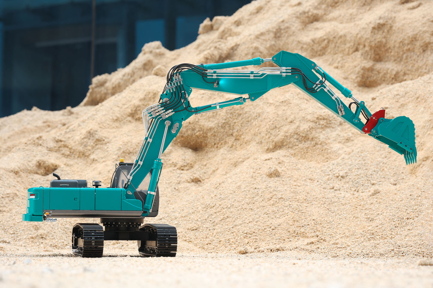 Kabolite 1/14 K350-200 RC Metal Hydraulic Excavator Digger 3-piece Boom Car Sounds Paladin18EVLite Radio Controller