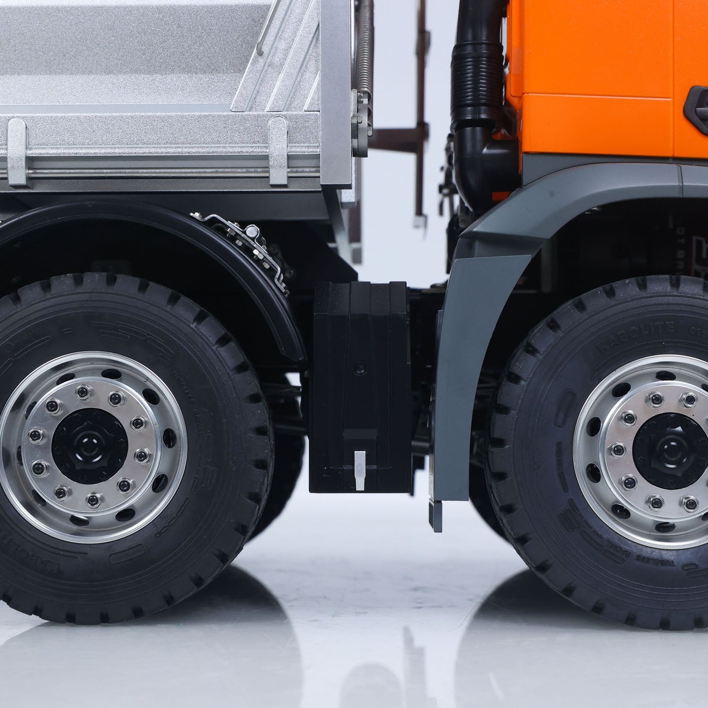 1/14 Kabolite K3367 8x8 Metal Hydraulic RC Tipper Remote Control Dump Truck Sonud Light 2Speed Model Battery ST8 Radio System