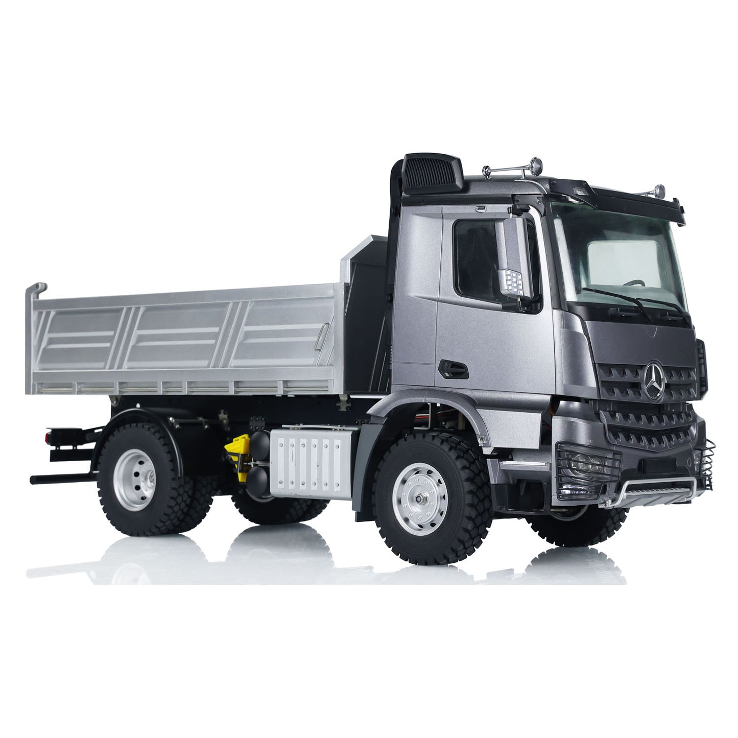US STOCK Kabolite 4x4 1/14 2.4Ghz Remote Control Dumper Truck 5701 Ready To Go Tipper Car 2-speed Gearbox Lights Sound System