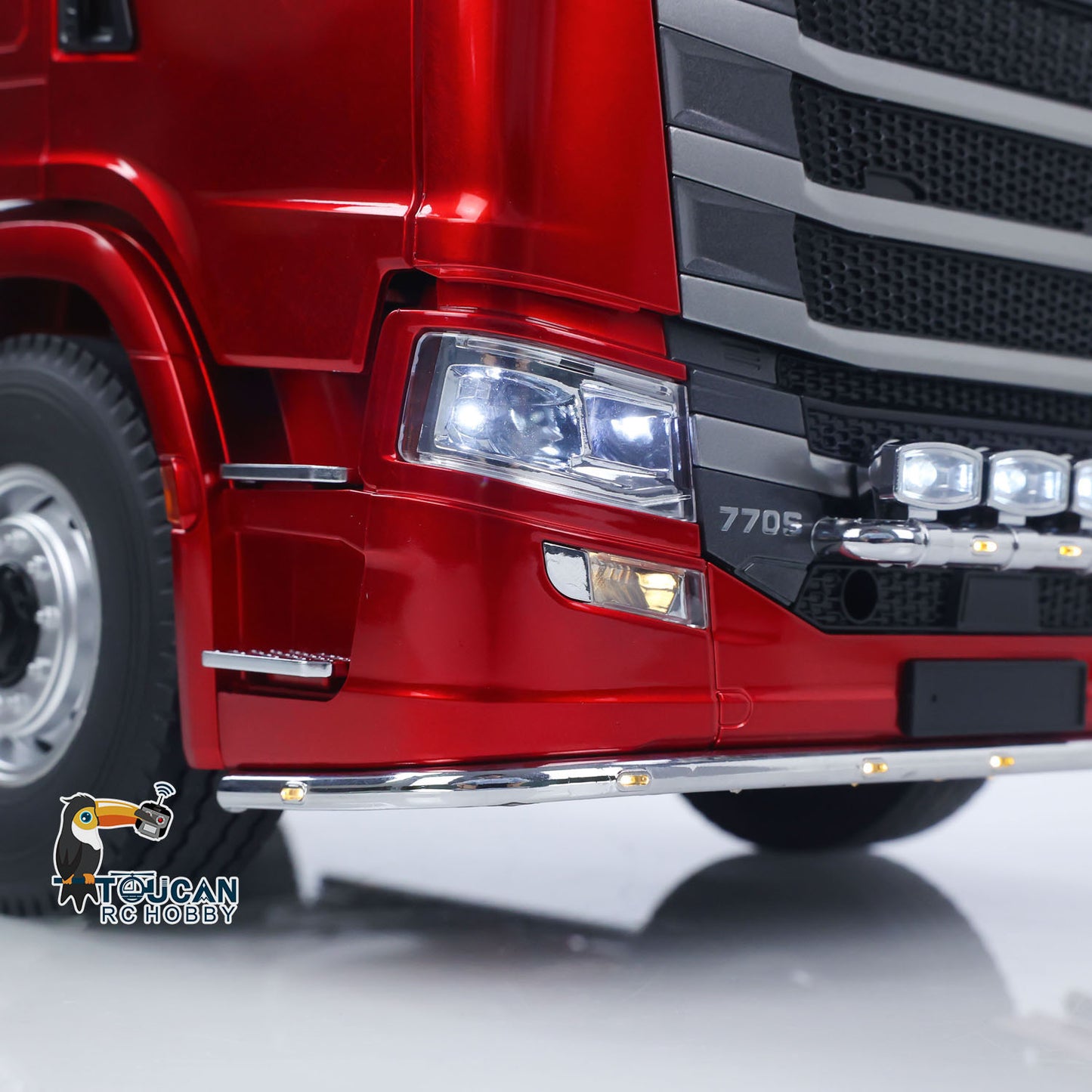 Fast Free Shipping for EU KABOLITE 1/14 770S 100 RC Tractor Truck 6x6 Remote Control Lorry Car 2Speed Gearbox Differential Lock Battery Radio RTR Model