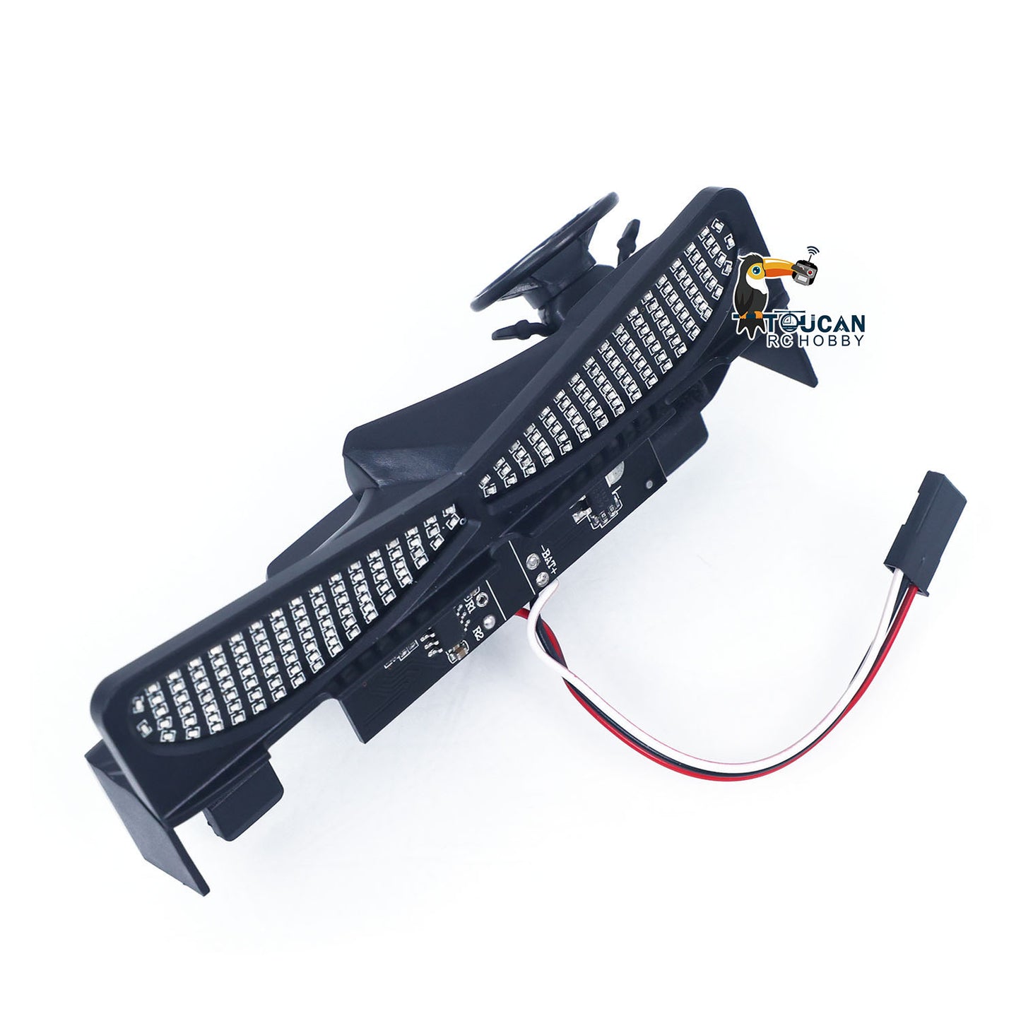 Demon Eye Light For 1/18 RC HUINA 1501 PRO Green Version DIY 1/14 Radio Control Tractor Truck Model Upgrade Parts