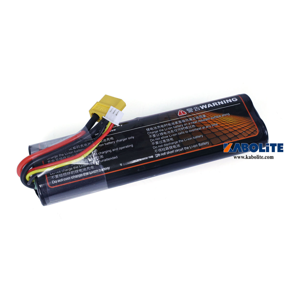 Kabolite 5800mAh 7.4V Li-ion Battery Spare Parts for 1/14 3364 3365 3362 Hydraulic RC Dump Truck Tractor Model