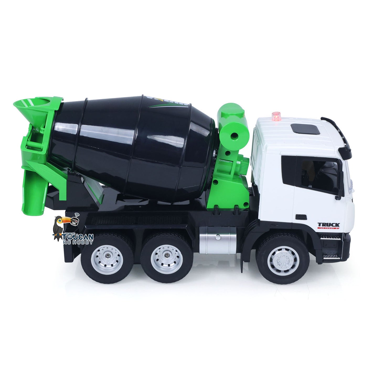 HUINA 1/18 1557 9CH RC Concrete Car Mixer Truck Model 2.4G Remote Control Tractor Toy Gift