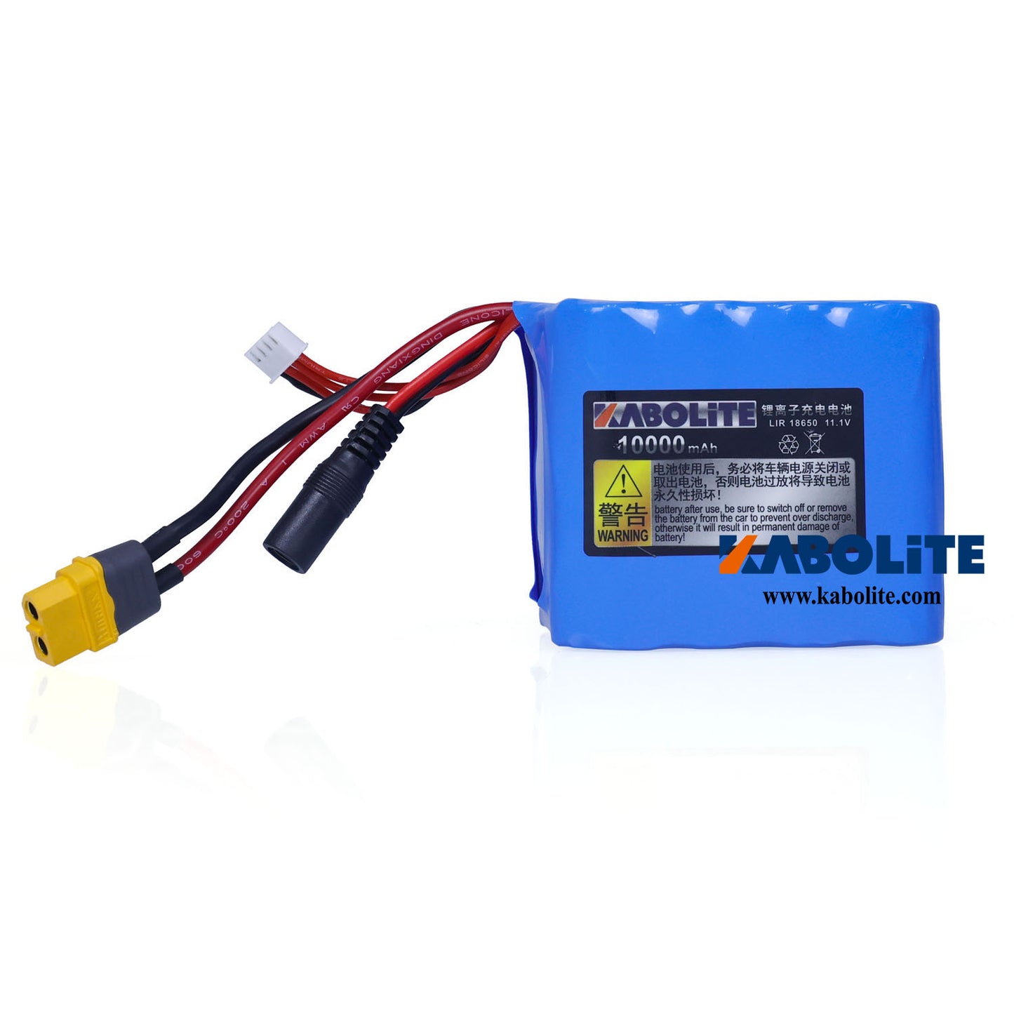 Li-ion Battery 10000mAh 11.1V for Kabolite 1/14 RC Hydraulic Equipment Loader Radio Control Excavator DIY Model K966 K970