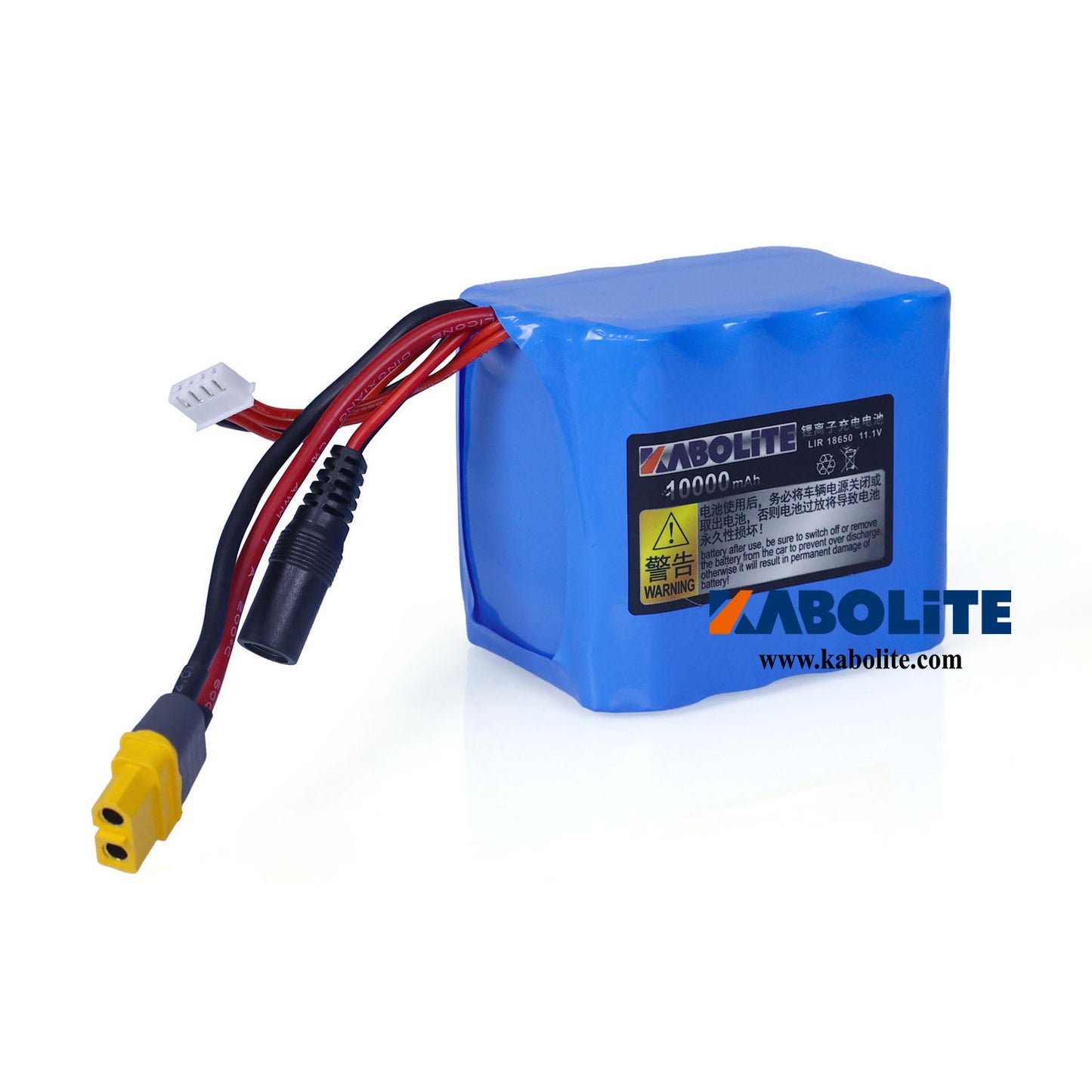 Li-ion Battery 10000mAh 11.1V for Kabolite 1/14 RC Hydraulic Equipment Loader Radio Control Excavator DIY Model K966 K970