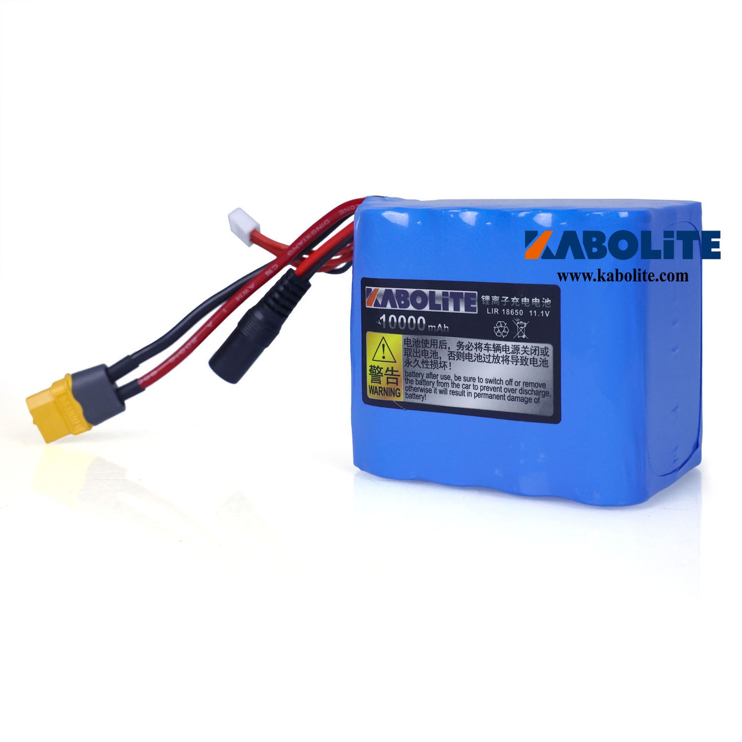 Li-ion Battery 10000mAh 11.1V for Kabolite 1/14 RC Hydraulic Equipment Loader Radio Control Excavator DIY Model K966 K970