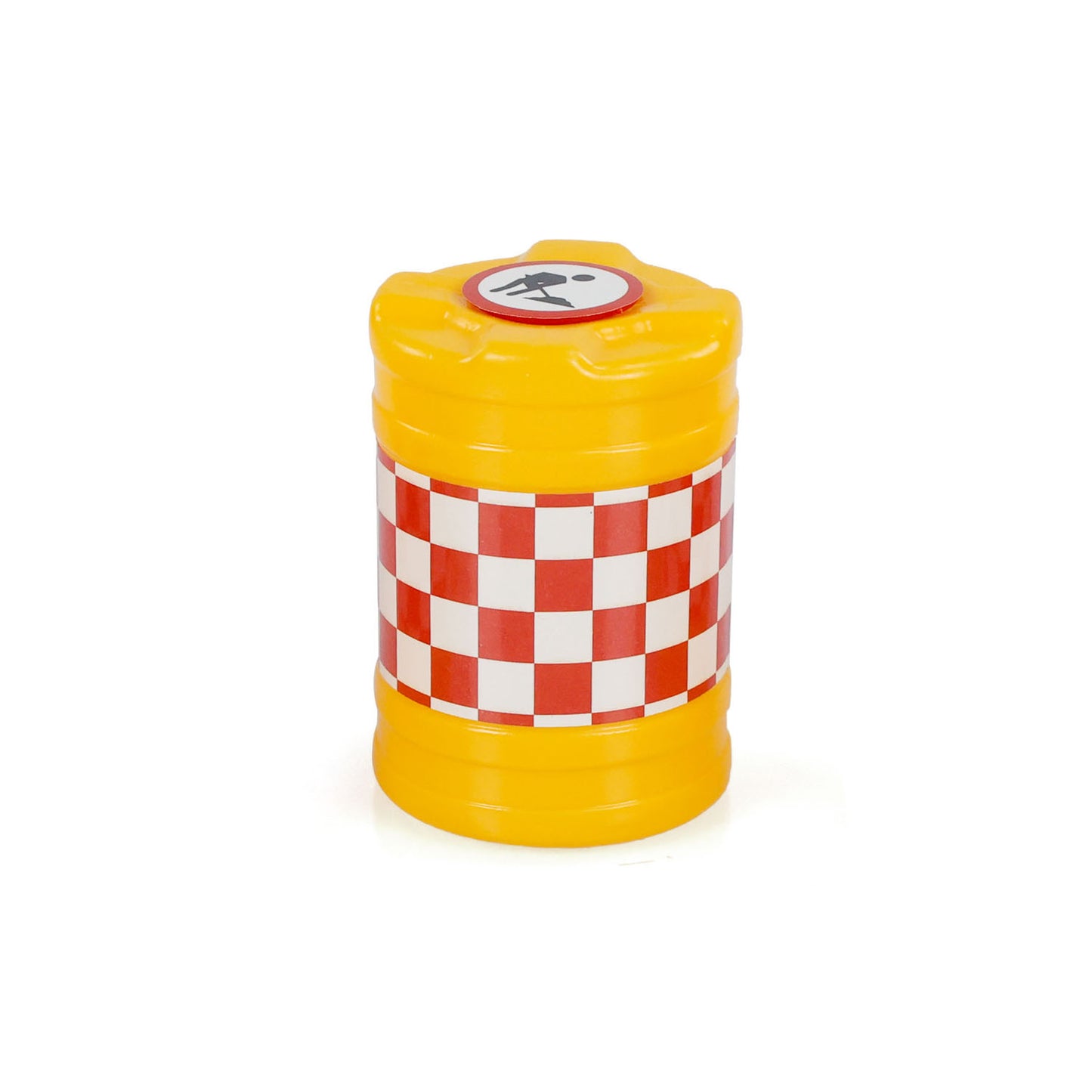 Kabolite Plastic Decorative Traffic Sign Guardrail Barrier Traffic Cones Crash Bucket Spare Parts for 1/14 RC Construction Vehicles Model