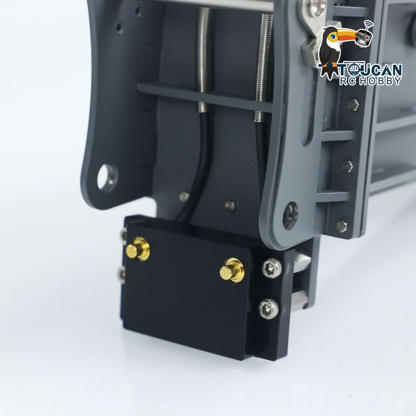 Metal Barrier Guard Curved Ripper Scarifier Claw Shear for Kabolite 1/14 K970 2.4G Hydraulic RC Excavator DIY Model Parts