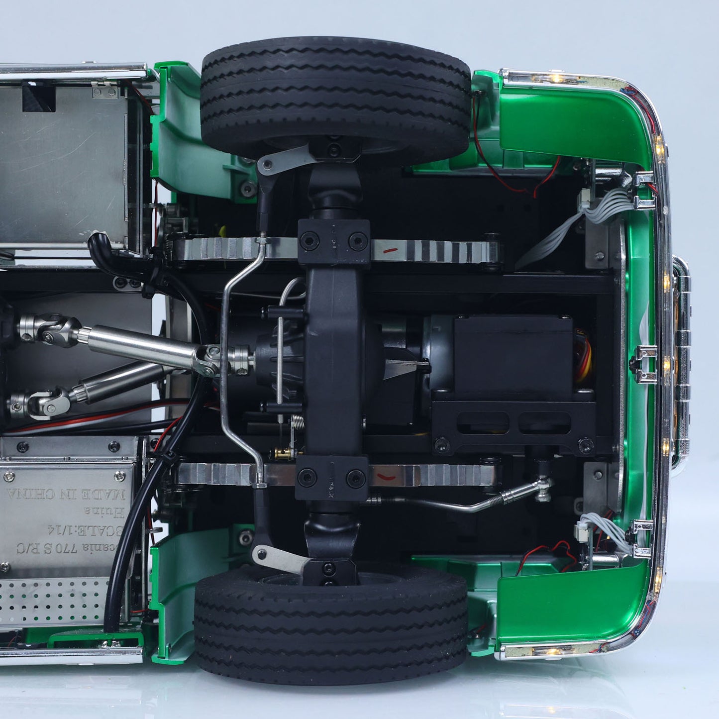 KABOLITE 6*6 Ready To Run 1/14 RC Tractor Truck Remote Control Car Hobby Model Painted Assembled 770S With Light Sound