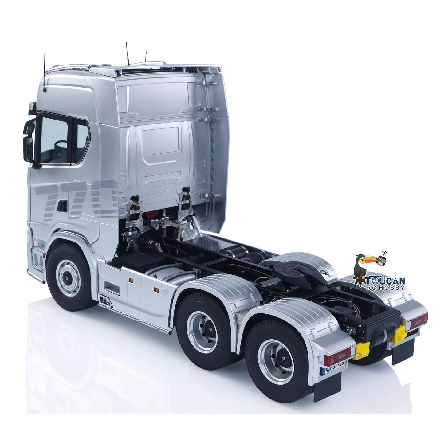 Fast Free Shipping for EU KABOLITE 1/14 770S 100 RC Tractor Truck 6x6 Remote Control Lorry Car 2Speed Gearbox Differential Lock Battery Radio RTR Model