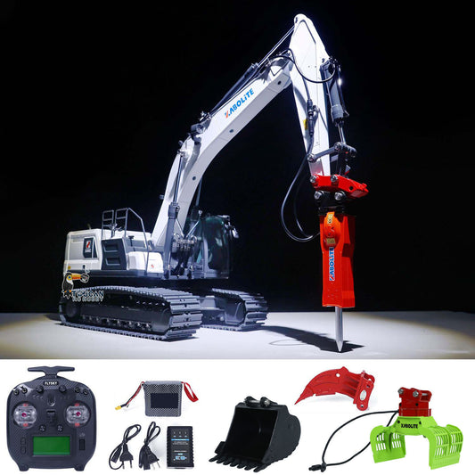Kabolite K961S 1/18 RC Hydraulic Excavator Upgraded Version K336GC Radio Controlled Digger Electric Vehicle DIY Models