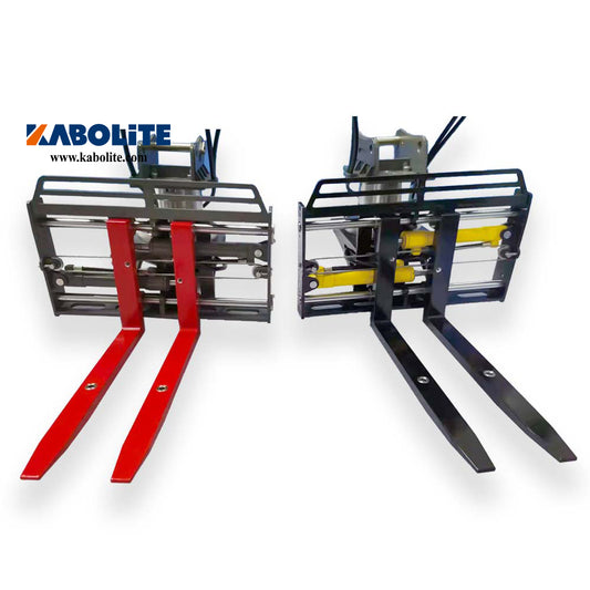 Kabolite Metal Hydraulic Fork for 1/14 K350 200 RC Excavator Remote Control Diggers Spare Parts DIY Hobby Model