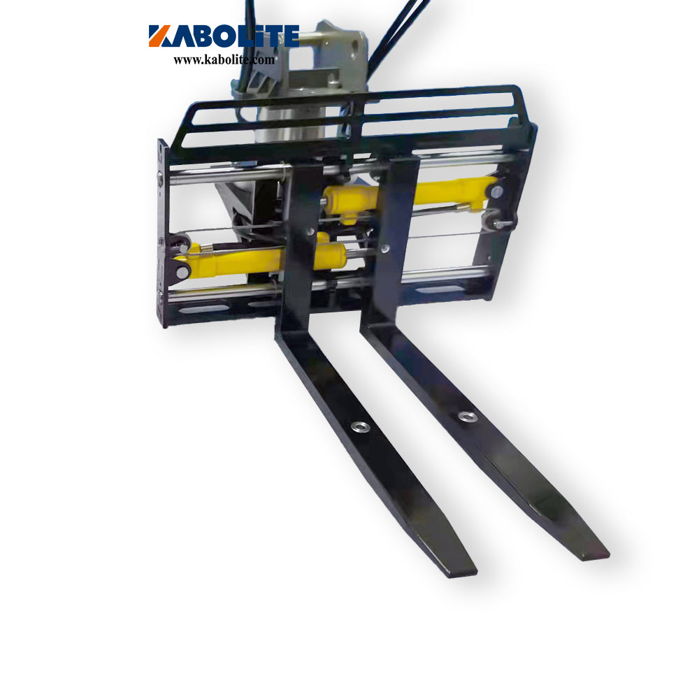Kabolite Metal Hydraulic Fork for 1/14 K350 200 RC Excavator Remote Control Diggers Spare Parts DIY Hobby Model