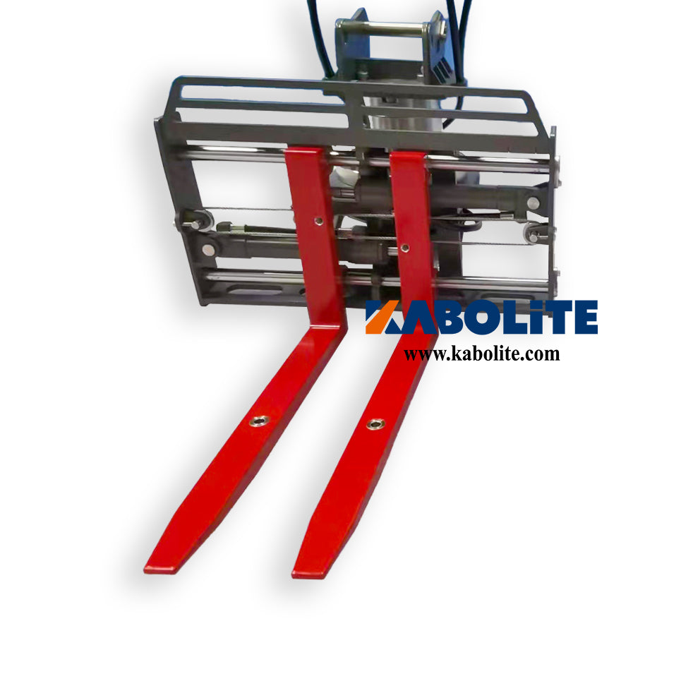 Kabolite Metal Hydraulic Fork for 1/14 K350 200 RC Excavator Remote Control Diggers Spare Parts DIY Hobby Model