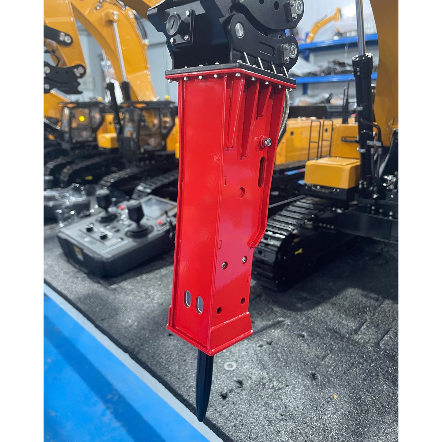 Kabolite Metal Quick Release Coupler Hammer for 1/14 KABOLITE Hydraulic K980 Earth Digger RC Excavator RTR Model Modify Part