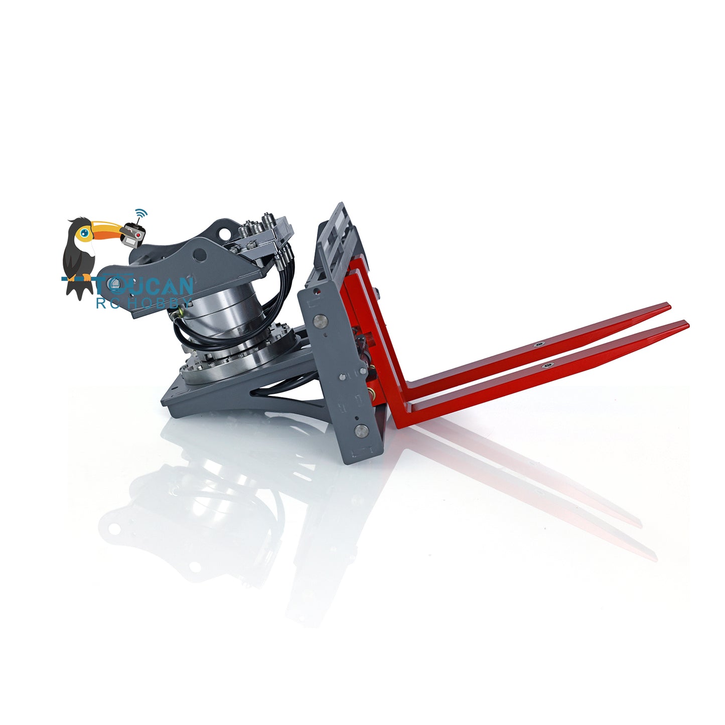 Kabolite Metal Hydraulic Fork Spare Parts for 1/14 K970 100S RC Excavator Radio Control Construction Vehicle DIY