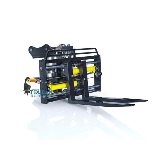 Kabolite Metal Hydraulic Fork Spare Parts for 1/14 K970 100S RC Excavator Radio Control Construction Vehicle DIY