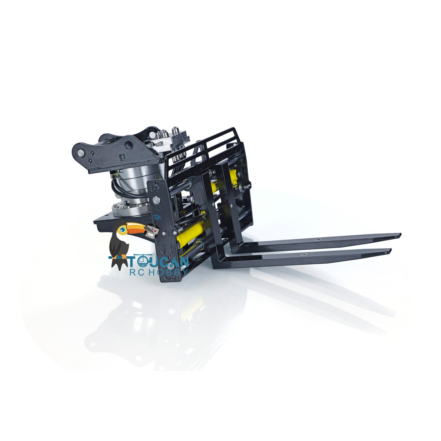 Kabolite Metal Hydraulic Fork Spare Parts for 1/14 K970 100S RC Excavator Radio Control Construction Vehicle DIY