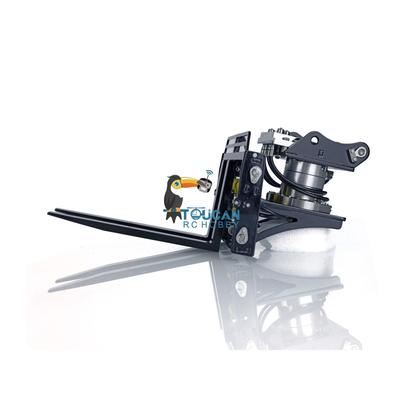 Kabolite Metal Hydraulic Fork Spare Parts for 1/14 K970 100S RC Excavator Radio Control Construction Vehicle DIY