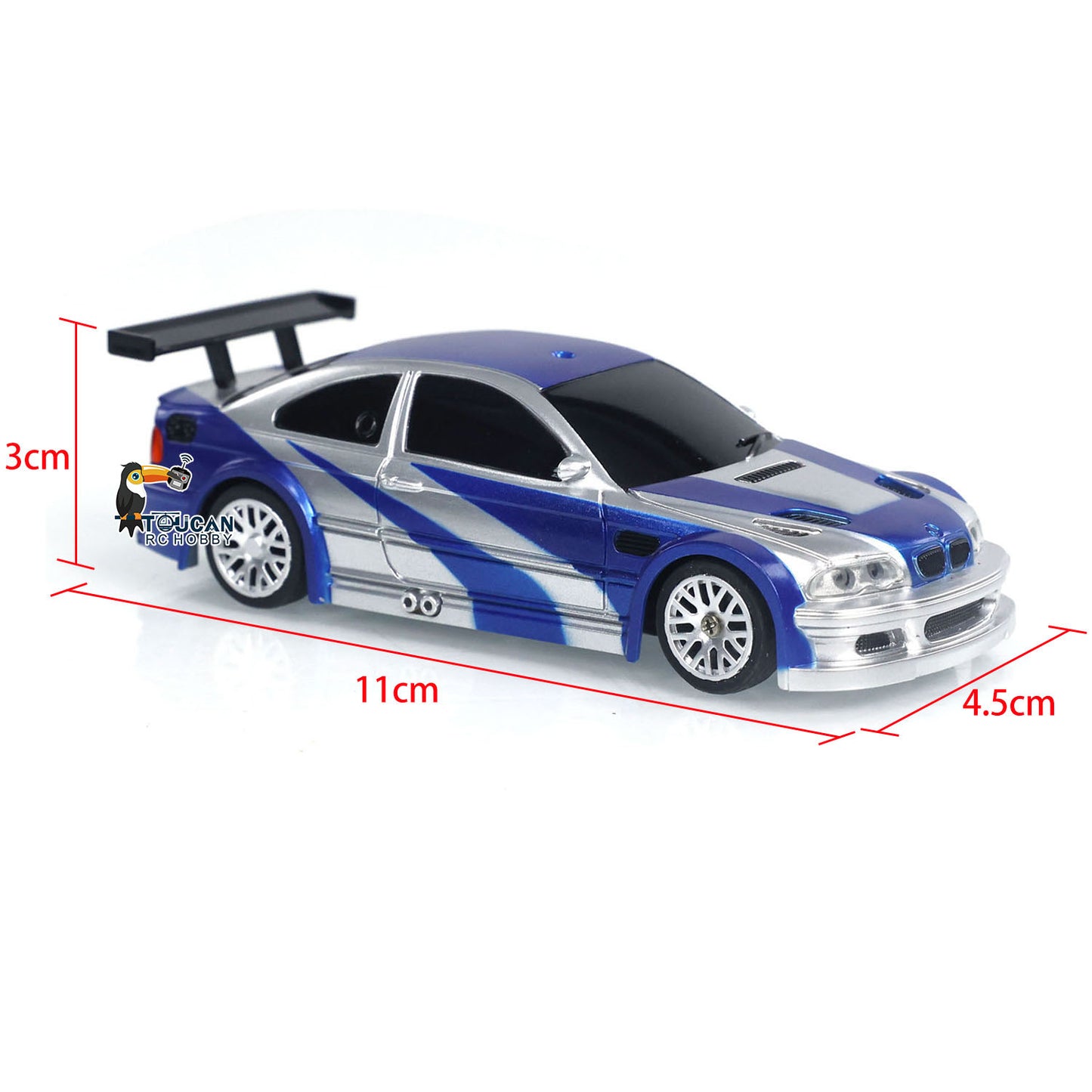 RTR RC Race Car Gyro 4*4 Fully Proportional Control Speed Mini Car Toy 1/43