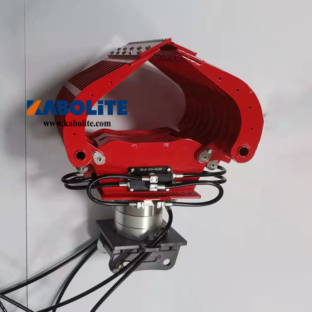 Metal Hydraulic Claw for 1/14 Kabolite K350 200 RC Excavator Radio Controlled Electric Car Spare Parts Painted Accessory