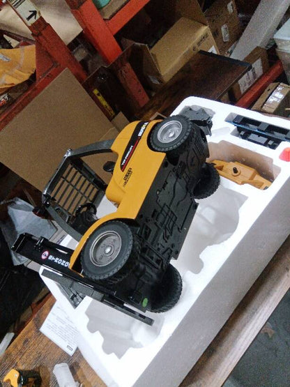 Fast Free Shipping Second Hand US Stock HIUNA 577 1/14 Electric Lifting Remote Control Forklift Model RC Construction Vehicle Battery Light Sound Effect Battery