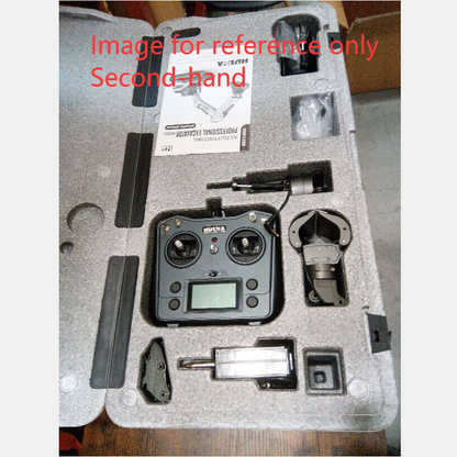 Second Hand US Stock HUINA New Upgrade 580 1/14 Metal Excavator Model Engineering Vehicle Electric Ball Grabber 360 Rotating Shear Claw Sound Lights