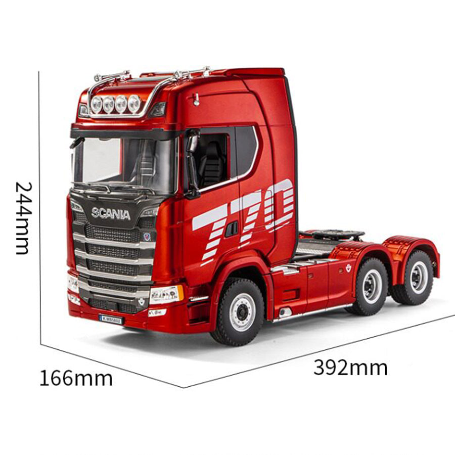 HUINA 770S 1/18 RC Tractor Truck Toys 1501 Model RTR 7.4V Battery
