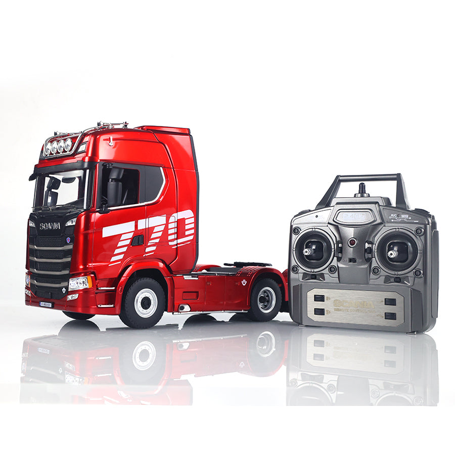HUINA 770S 1/18 RC Tractor Truck Toys 1501 Model RTR 7.4V Battery Radio 19CH Light Sound Effects Remote Control Lorry Car