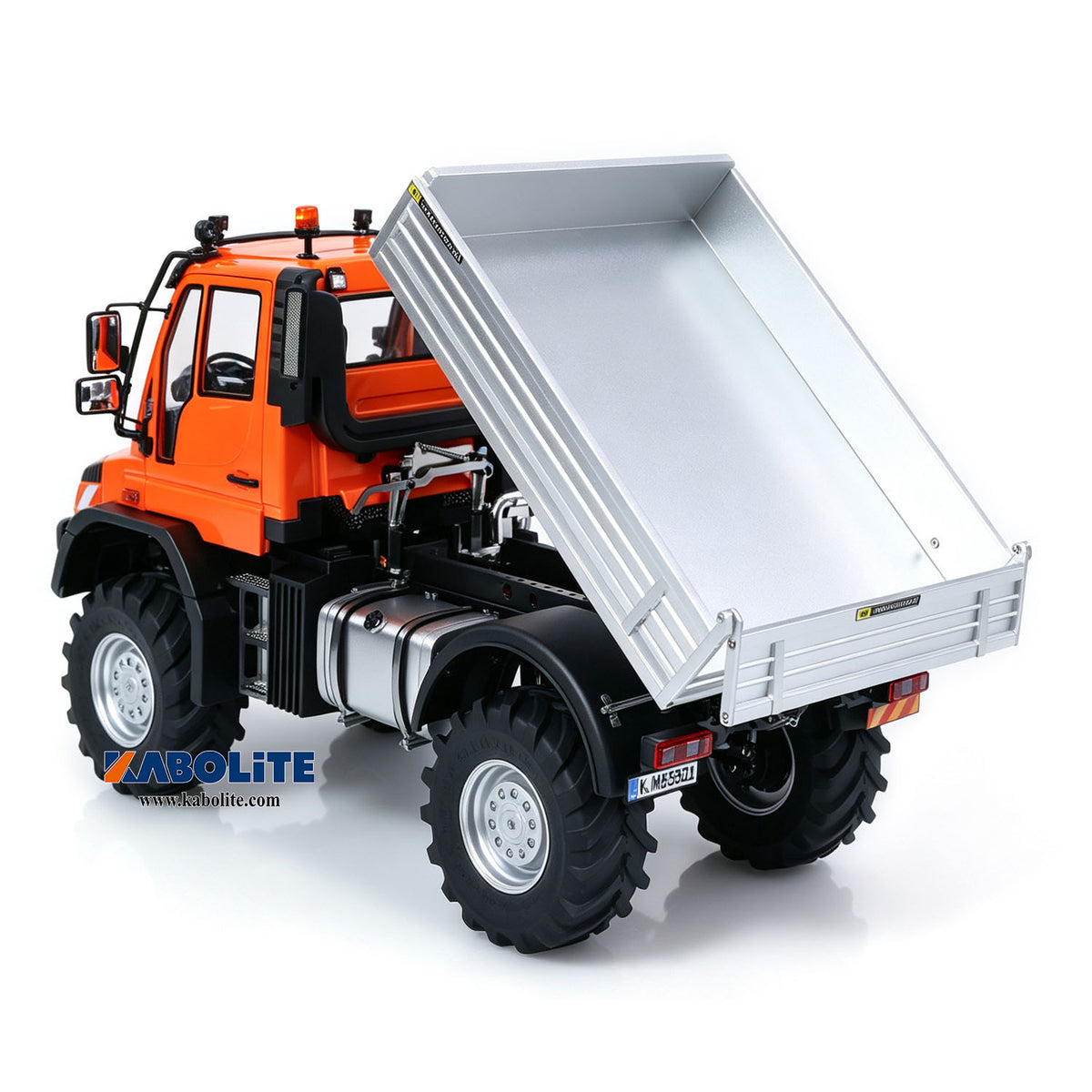 US Stock KABOLITE 5501 1/14 4X4 RC Off Road Dumper Truck with FS L12 Radio System 2 Speed Gearbox Light Sound System